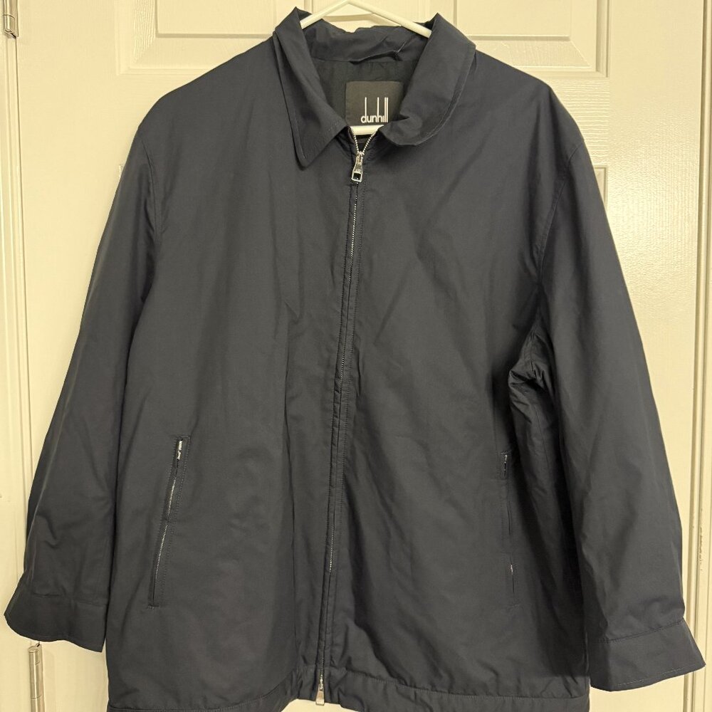 Dunhill 2XL navy jacket